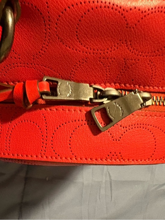 Coach Red Jordyn Backpack main image 4